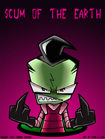 invader zim wallpaper. Do you want Invader Zim back